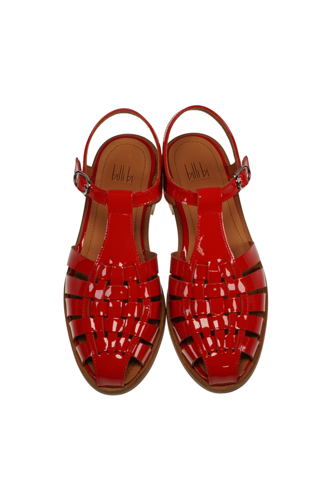 BILLI BI A8434 red patent
