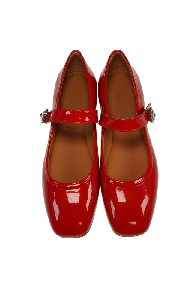 BILLI BI A8045 red patent