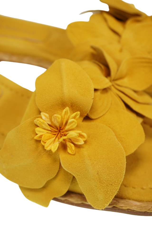 Acacia Suede mustard