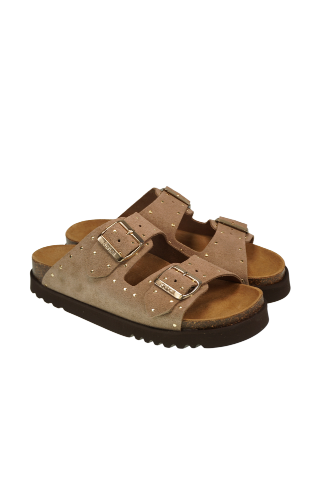 Beatriz Suede dark beige