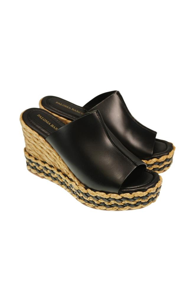 IVANA COWHIDE black