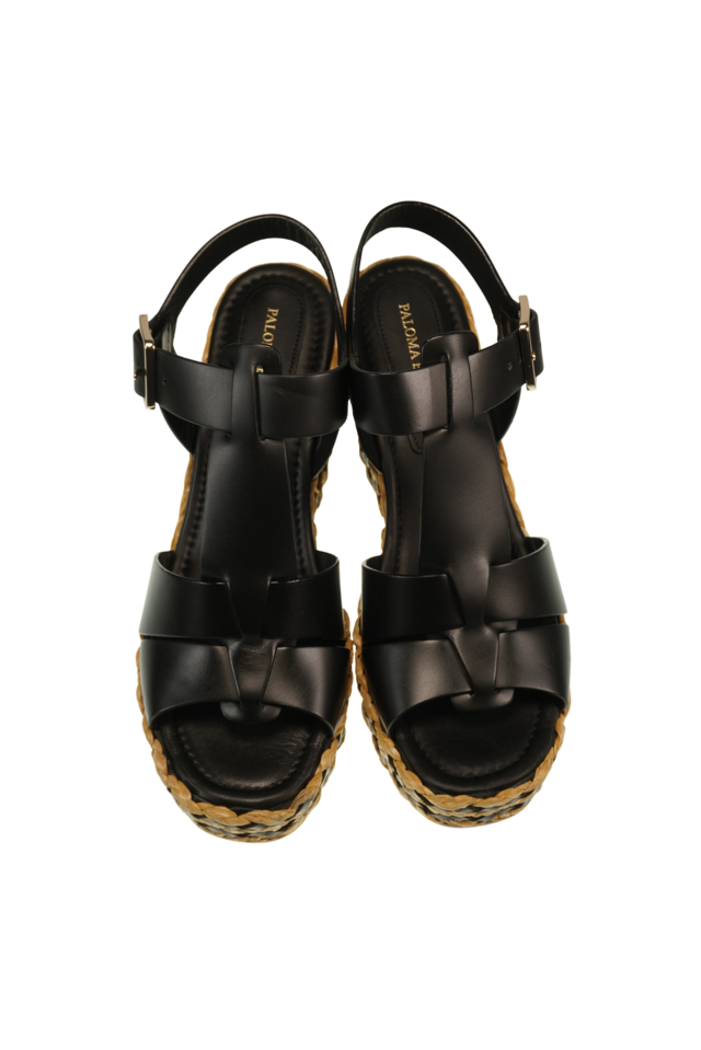 OLIVIA COWHIDE black