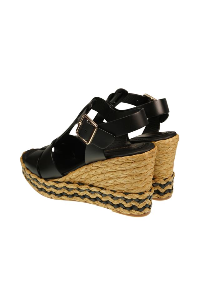 OLIVIA COWHIDE black